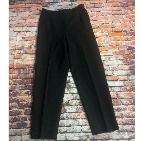 Pendleton Pants - Pendleton Petite Size 12 Black Career Trousers
